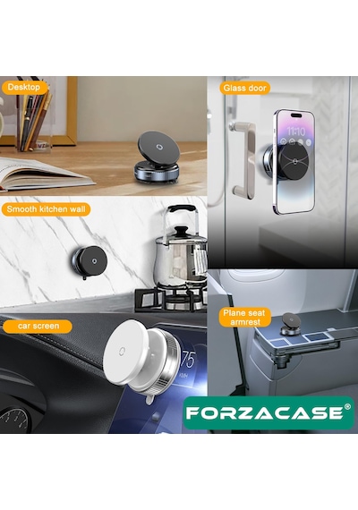 Araç İçi Ve Motosiklet İçin Güçlü Manyetik Telefon Tutucu - Fc937