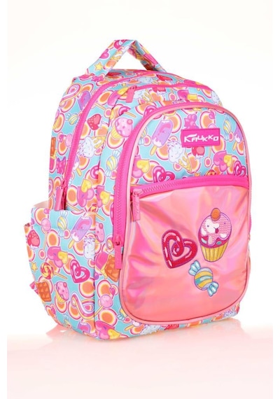 Kaukko Kids Sırt Çantası Aynalı Nakışlı Sweet L5139