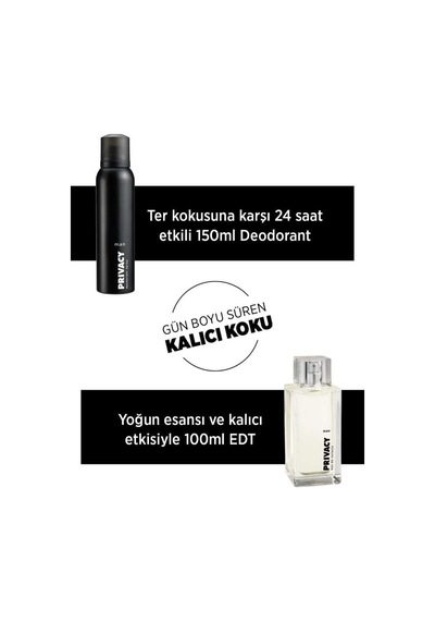 Prıvacy Erkek Kofre 100 Ml+150 Ml Diğer