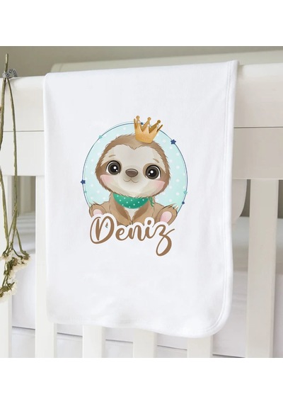 Bk Kids Kişiye Özel İsimli Bebek Battaniye Ve Yastık Hediye Seti, Yeni Doğan Bebek Hediyesi, Bebek Uyku Seti-24