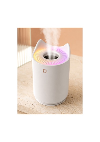 Astraltech Hava Nemlendirici Ultrasonik Aroma Difüzör 7 Renk Led Işıklı Gece Lambası