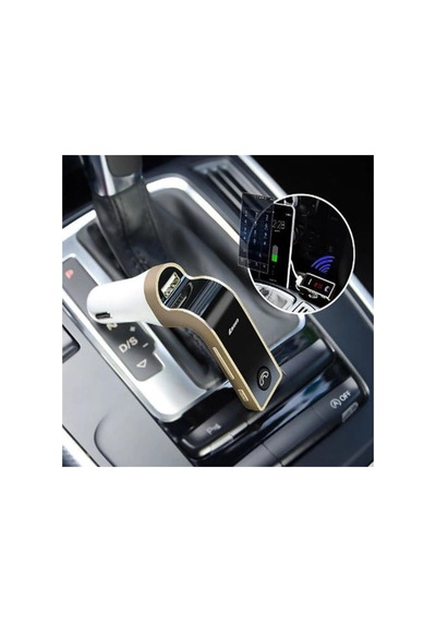 Tr Carg7 Bluetooth Araç Fm Transmitter Usb Girişli - Açık Zümrüt Yeşili, Dj3879608208524vu