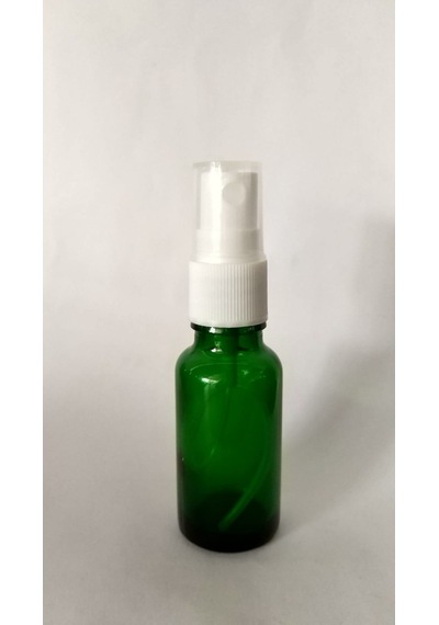 20Ml Cam Yeşil Şişe Sprey Başlıklı (10 Adet)