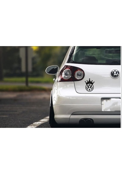 Kral Volkswagen Sticker Yapıştırma 2 Adet