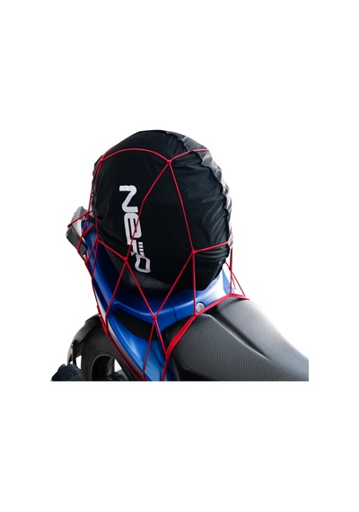 Gp Kompozit Kırmızı Kask Filesi + 2 Li Bagaj Lastiği + Buff