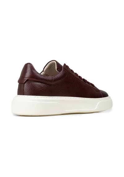 Deery Erkek Bordo Hakiki Deri Sneaker Ayakkabı - 04651mbrde01