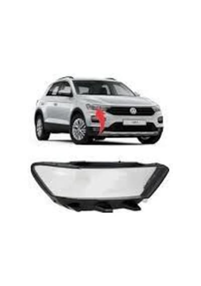 Wv T-roc 2018-21 Sağ Far Camı Ce Standart İthal