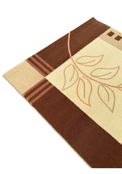 Saray Halı Klasik 1938 Krem 100x200 Kahve Yolluk 2 Metre Açık Kahverengi - Krem