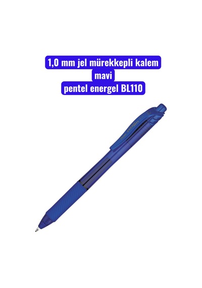 1,0 Mm Jel Mürekkepli Kalem Mavi Pentel Energel Bl110 Çok Renkli
