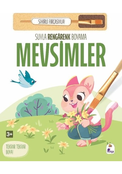 Suyla Rengarenk Boyama - Mevsimler Sihirli Fırçasıyla - Yqbx-867114