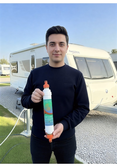 Karavan Tipi Su Arıtma Filtresi Kireç  -crf-2-slf