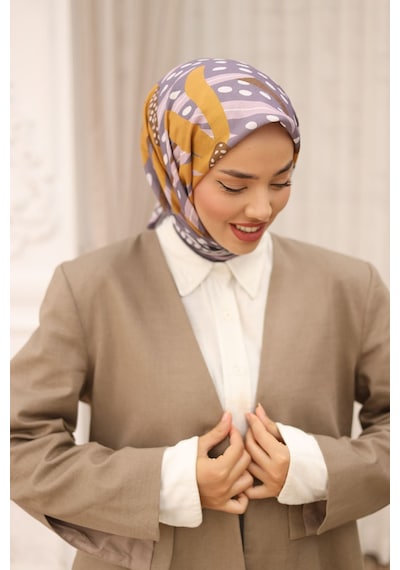 Silk Home Olinda Eşarp 48003-20 Haki Yeşil