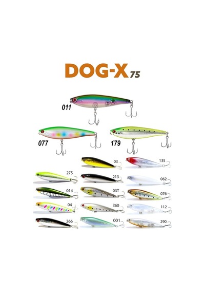 FUJIN Dog-x 7.5cm 8.5gr Maket Balık