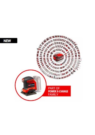 Einhell TE-OS 18/113 3X Li - Solo Akülü Avuç içi Zımpara - 4460730 Einhell TE-OS 18/113 3X Li - Solo Akülü Avuç içi Zımpara - 4460730