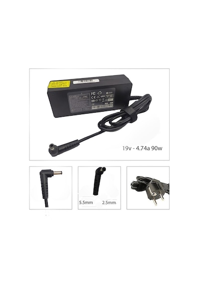 Casper Nirvana Csd.4712-8t45a-s Csd.4712-bh45a-s 19v 4.74a 90w Notebook Adaptör