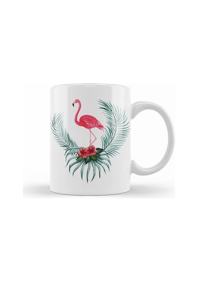Flamingo Kupa Bardak Porselen Karışık