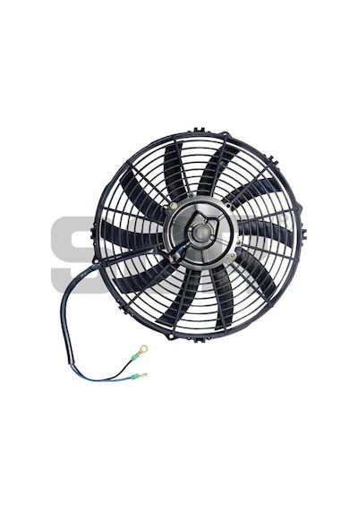 24 Volt 12 İnç 305 Mm Unıversal İtici-üfleyici S Kanat Fan Motoru