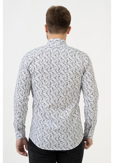 White Stone Cuenca G2320 Regular Fit Pamuklu Gömlek Desenli 2xl Çok Renkli