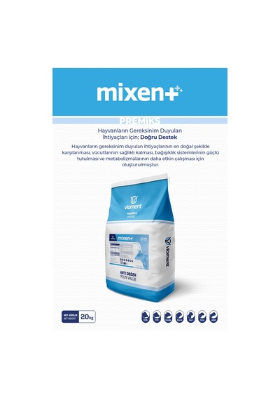 Vioment Mixent 20 Kg - Ruminant Hayvanlarda; Doğru Destek -