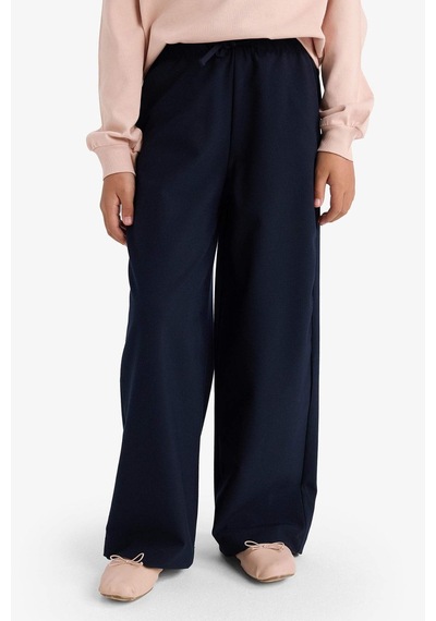 Defacto Kız Çocuk Wide Leg Geniş Paça Pantolon F2257a825aunv235 Lacivert Defacto Kız Çocuk Wide Leg Geniş Paça Pantolon F2257a825aunv235 Lacivert