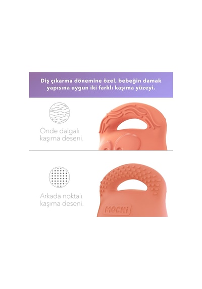 Diş Kaşıyıcı Somon Çok Renkli