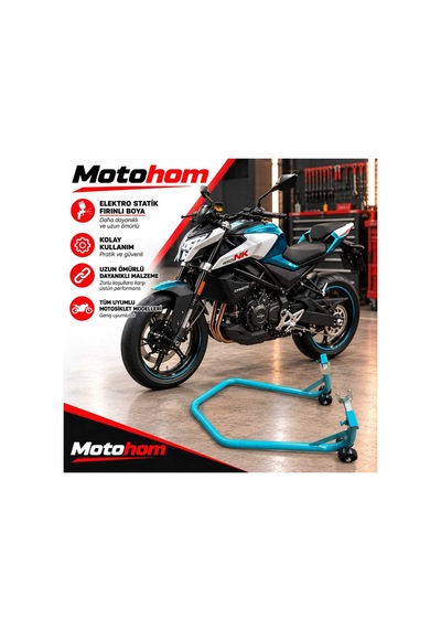 Cf Moto 450 Sr Arka Kaldırma Sehpası Turkuaz