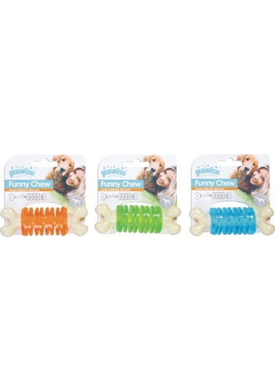 Pawise Funny Chew Ring Köpek Oyuncağı Large 15 CM Çok Renkli