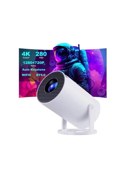 130 İnç Ultra Pro Hd 4k Destekli Projeksiyon Spotlight 720p Projeksiyon Cihazı 160 Ansi Lümen