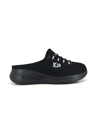 King Paolo D5109 Krakers Sabo - Siyah - Kadın Sandalet,tekstil Spor Ayakkabı-siyah Siyah