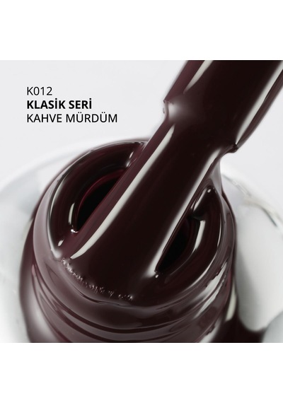 Kalıcı Oje K012, Kahve Mürdüm, 10 Ml Diğer
