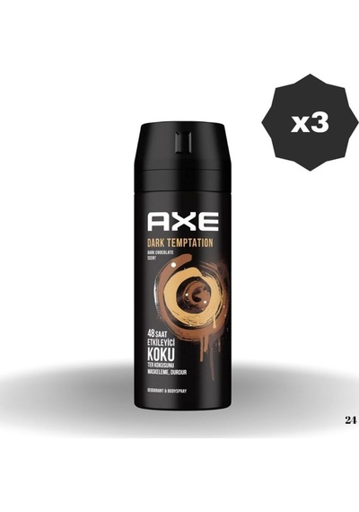 Deodorant Dark Temptation 150 Ml - 3 Adet
