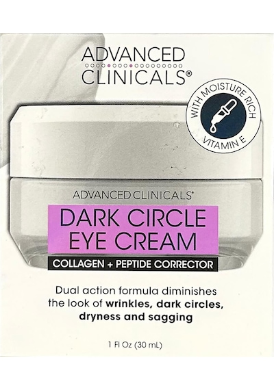 Advanced Clinicals Koyu Halka Karşıtı Göz Kremi 30 ML