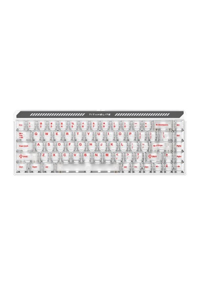 Fgg Madlions Titan 68 Turbo Hall Effect 8k Manyetik Oyuncu Klavyesi Xueyao Magnetic Switches-dual Beyaz