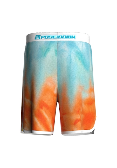 Pose I Down Sun Tie Dye Boardshort Erkek Fizik Ve Deniz Şortu Turkuaz