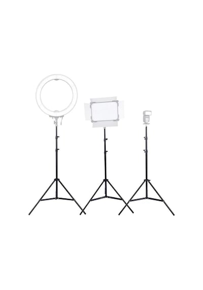 3 Ayaklı Tripod Işık Ayağı Projeksiyon Ring Halka 2.1 Metre