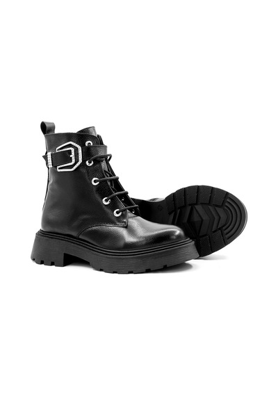 Fast Step Hakiki Deri Kadın Klasik Bot 888sza1560 001