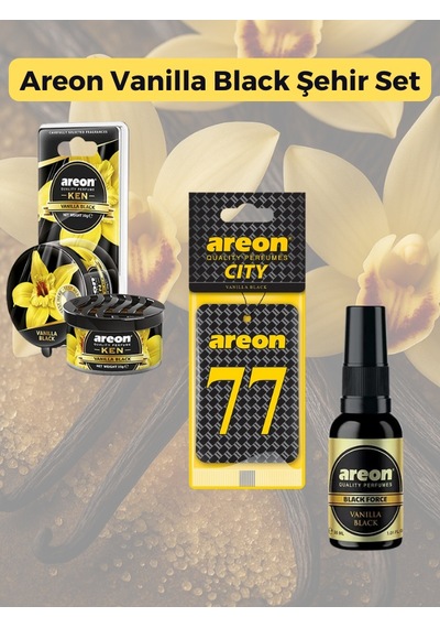 Areon Vanilla Black Şehir Set-77