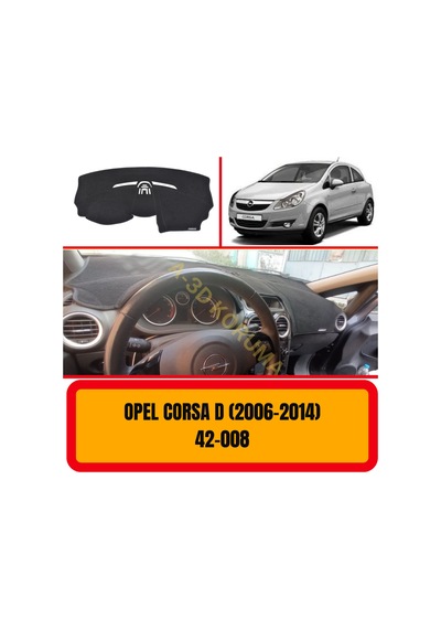 OPEL CORSA D 2006-2014 ÖN GÖĞÜS / PANEL /  TORPİDO KORUMASI - KILIFI - HALISI