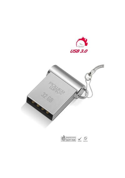 Powerway Mini 32 GB USB 3.0 Metal Flash Bellek