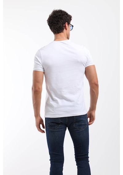 Erkek Bisiklet Yaka Basic Tişört