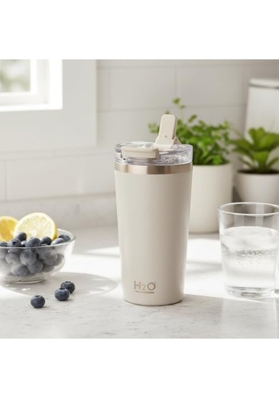 530 Ml Pipetli Ve Ağızlıklı Çelik Termos Kupa - Çift Fonksiyonlu Kapak - Sıcak/soğuk Tutan Seyahat Bardağı Travel Mug - 4 Farklı Renk Seçeneği Krem Açık Beyaz 530 Ml Pipetli Ve Ağızlıklı Çelik Termos Kupa - Çift Fonksiyonlu Kapak - Sıcak/soğuk Tutan Seyahat Bardağı Travel Mug - 4 Farklı Renk Seçeneği Krem Açık Beyaz