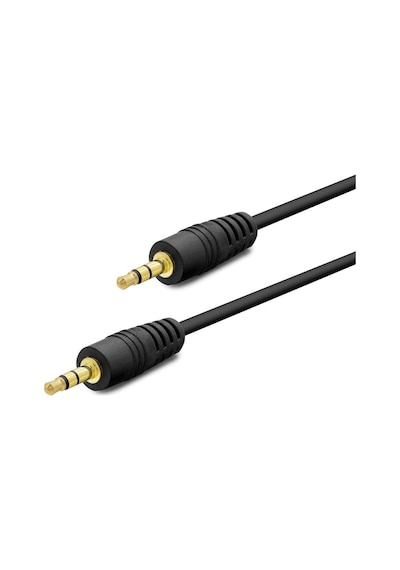 3.5 Mm Kablo 2lıne Gold 10m Siyah Hdx1018