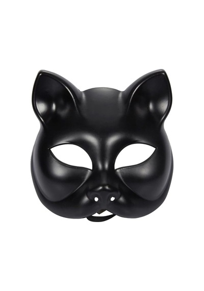 Nessiworld Siyah Renk Lüks Kedi Maskesi 12x13 Cm Diğer