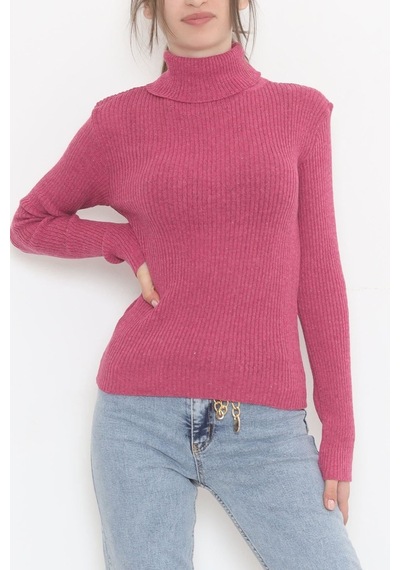 Buyers Butik - Balıkçı Yaka Body Fuşya - 7656.1319. 001