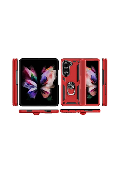 Zore Galaxy Z Fold 5 Uyumlu Msra Vega Kılıf-mavi Mavi