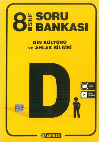 8. Sınıf LGS Din Kültürü ve Ahlak Bilgisi Soru Bankası Hız Yayınl