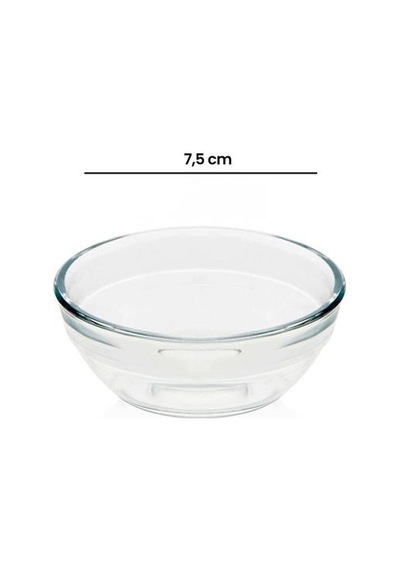 Vidrex Cam Kase - Şeffaf - 7,5 Cm Şeffaf