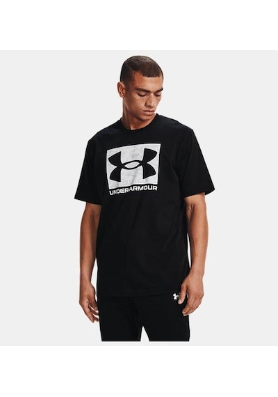 Under Armour Ua Abc Camo Boxed Logo Ss Erkek T-shirt-29554 Siyah