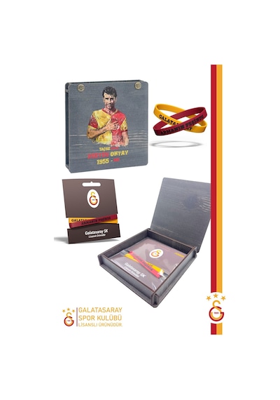 Galatasaray Orijinal Lisanslı Armanın Peşinde 2'li Yetişkin Bileklik Metin Oktay Baskılı Hediyelik Ahşap Kutulu Sarı - Kırmızı Galatasaray Orijinal Lisanslı Armanın Peşinde 2'li Yetişkin Bileklik Metin Oktay Baskılı Hediyelik Ahşap Kutulu Sarı - Kırmızı