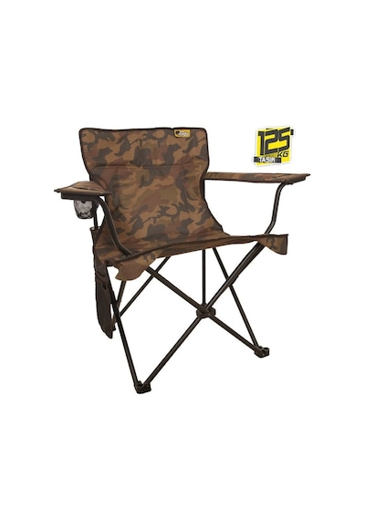 Funky Chairs V2 Taktik Kamuflaj Lüks Kamp Sandalye Kamuflaj Çok Renkli